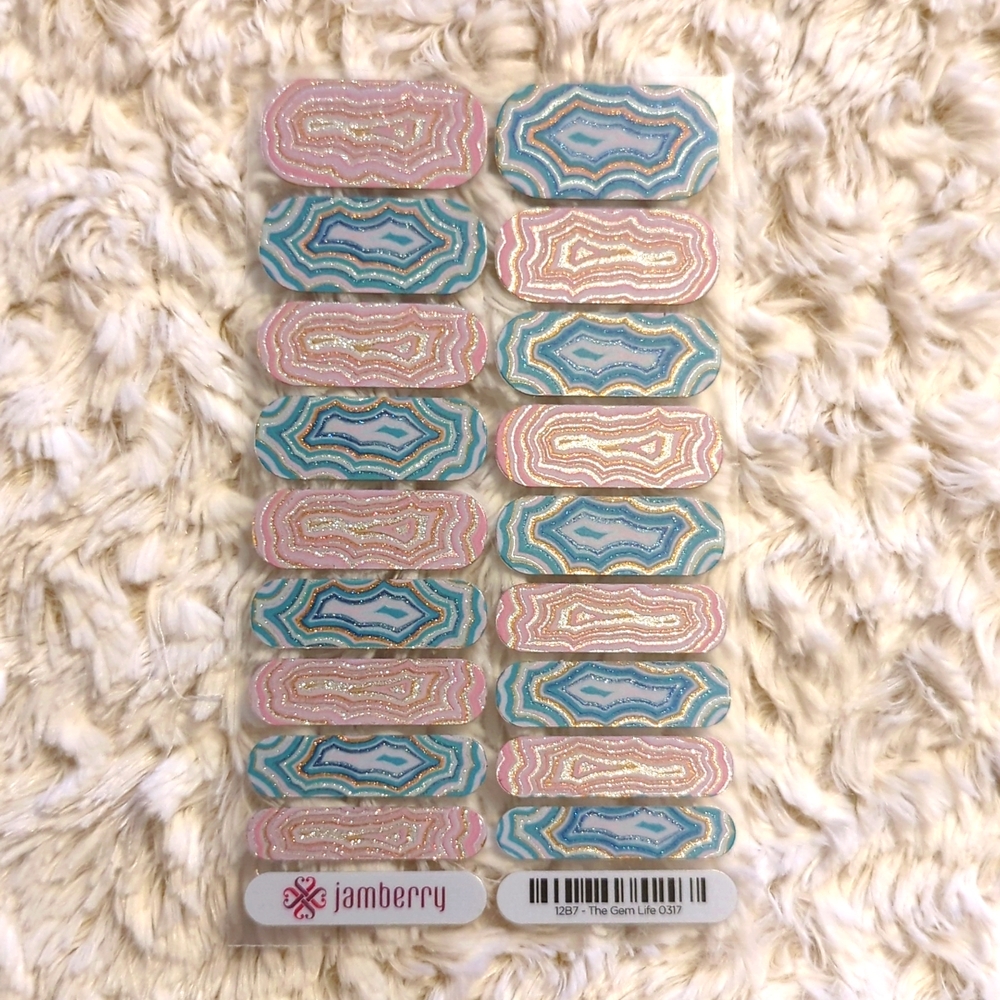 Jamberry The Gem Life Nail Wrap